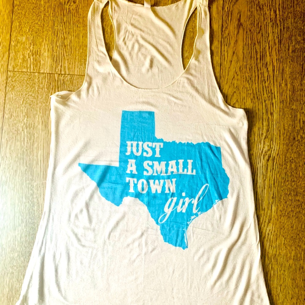 Boutique small town girl tank